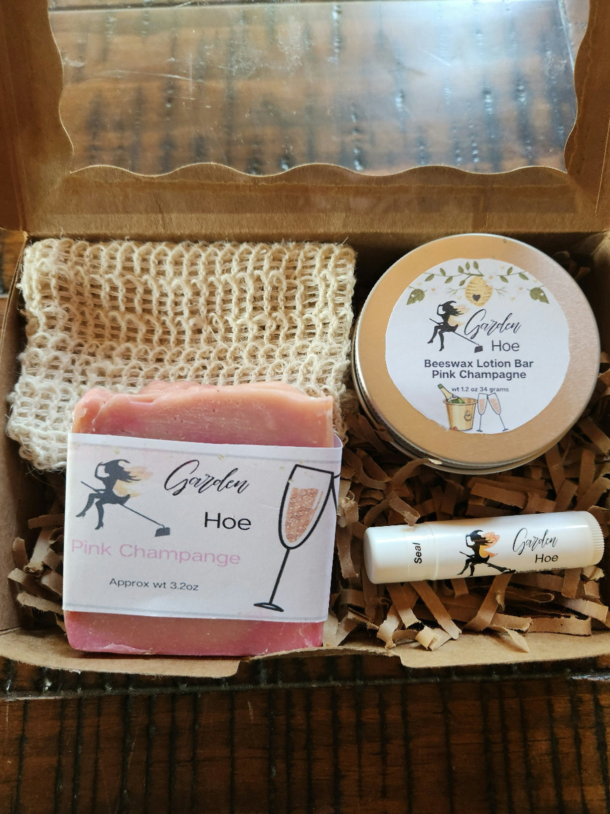 Garden Hoe Gift Box (4 piece set) Custom