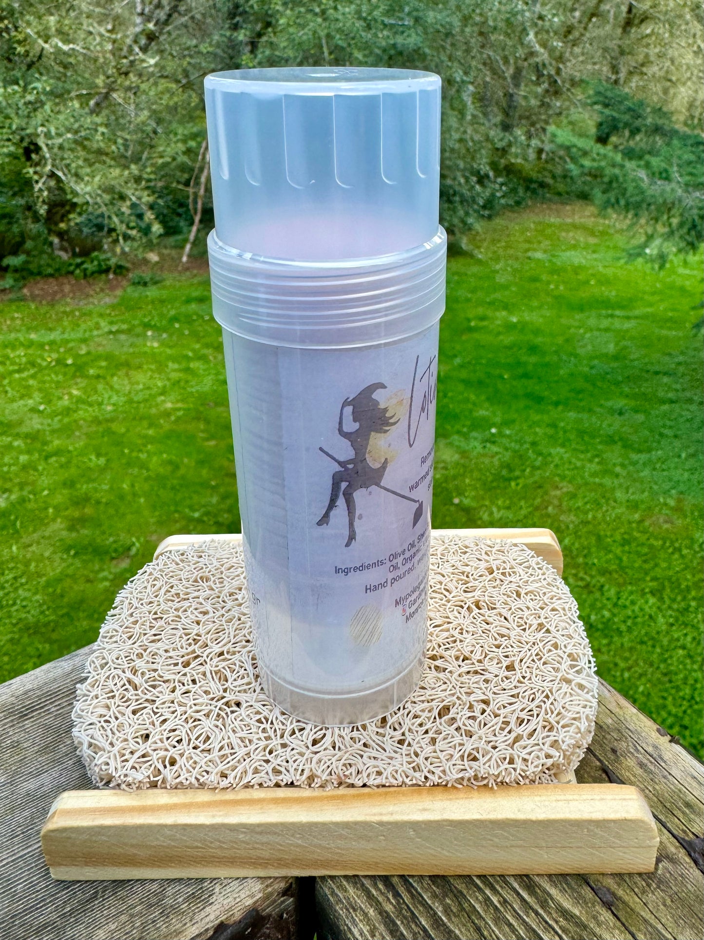 Lavender Garden Hoe Lotion Stick