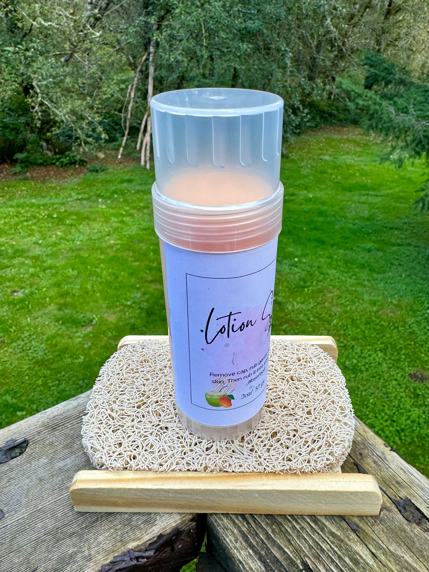 Mango Coconut Garden Hoe Lotion Stick