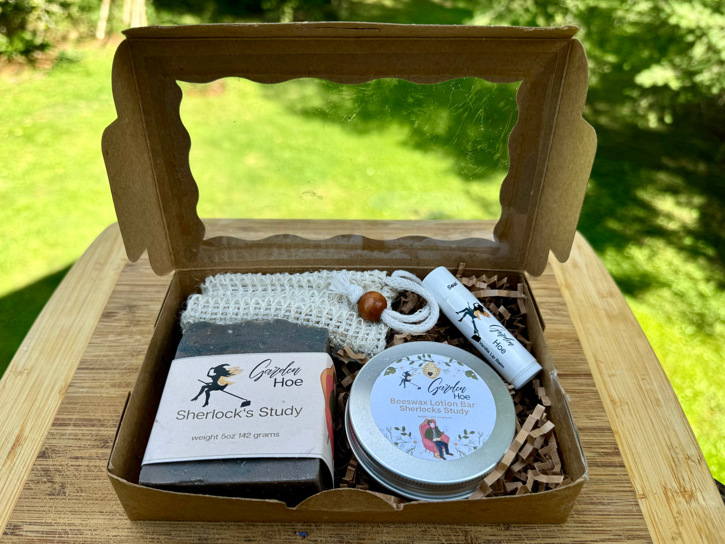 Garden Hoe Gift Box (4 piece set) Custom