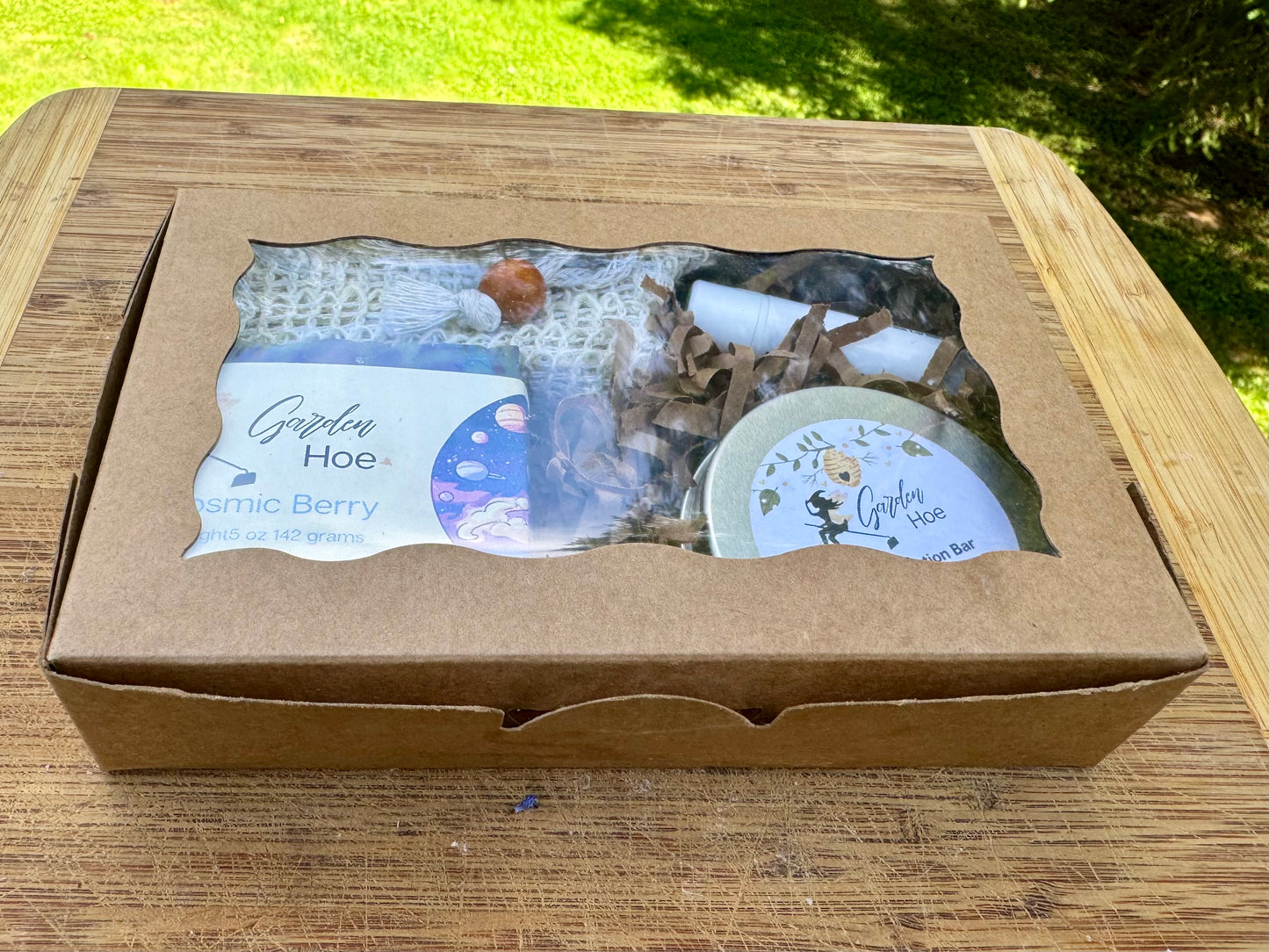 Garden Hoe Gift Box (4 piece set) Custom
