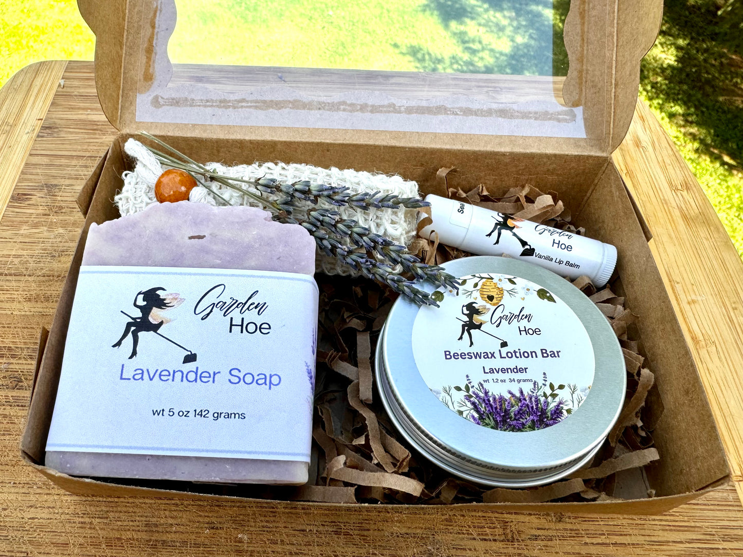 Garden Hoe Gift Box (4 piece set) Custom