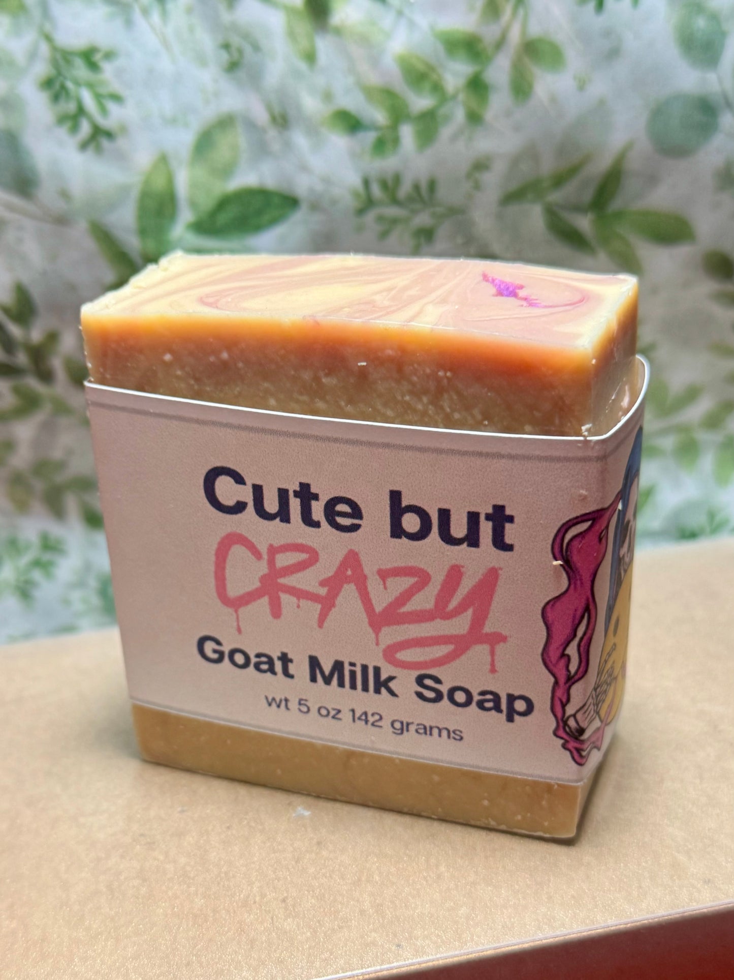 Cute But Crazy Goat Milk Soap