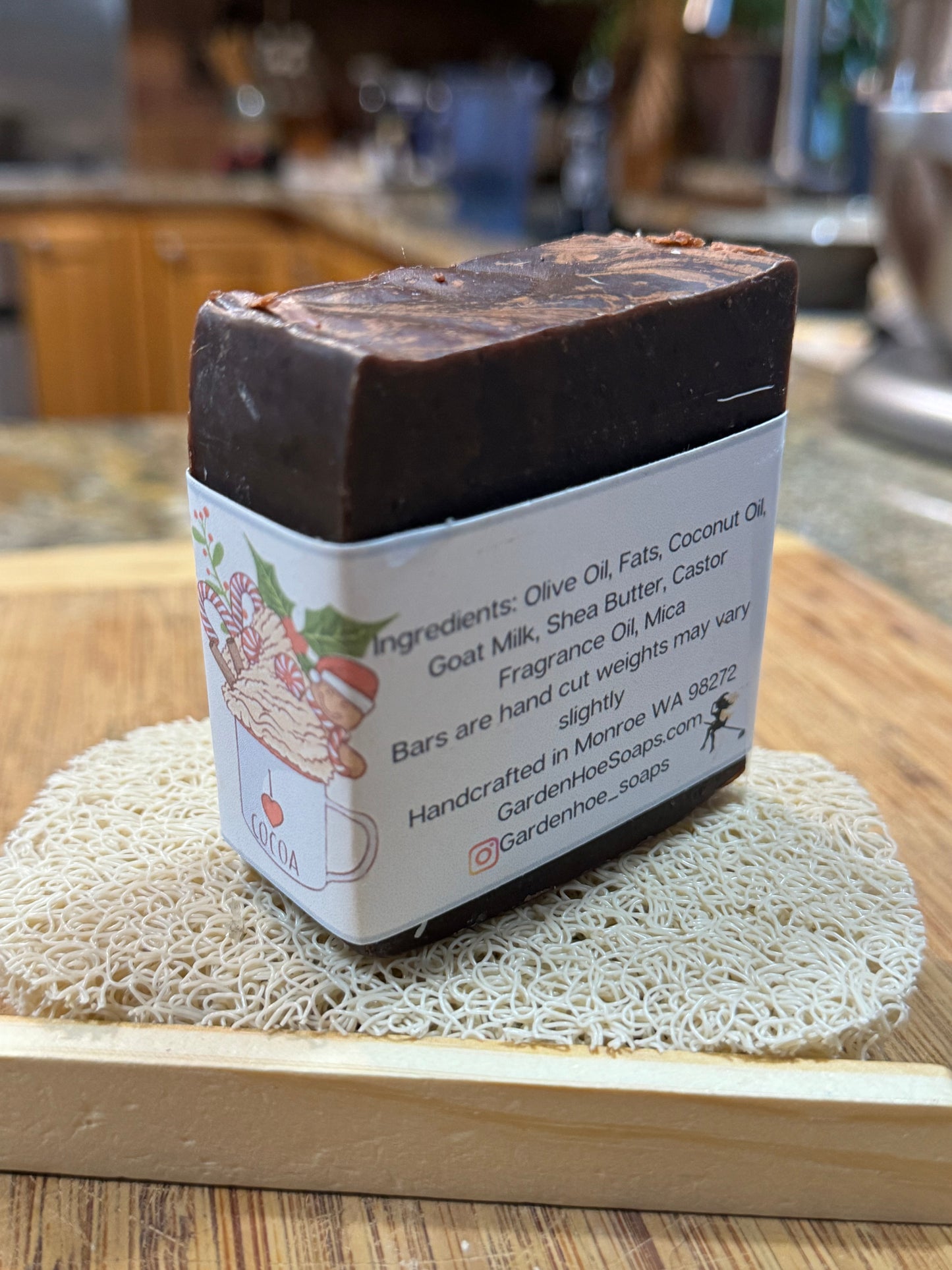 Gingerbread & Chocolate Goat Milk Soap