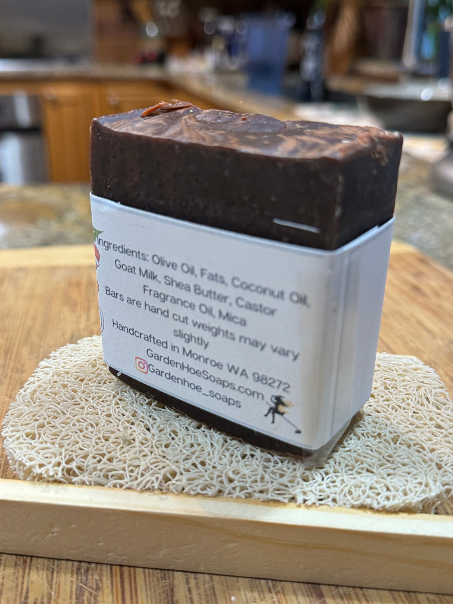 Gingerbread & Chocolate Goat Milk Soap