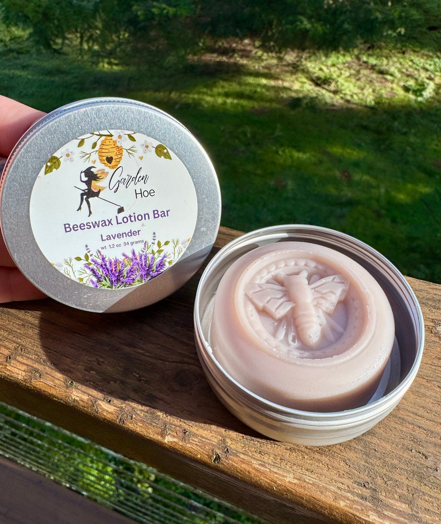 Lavender Beeswax Lotion Bar