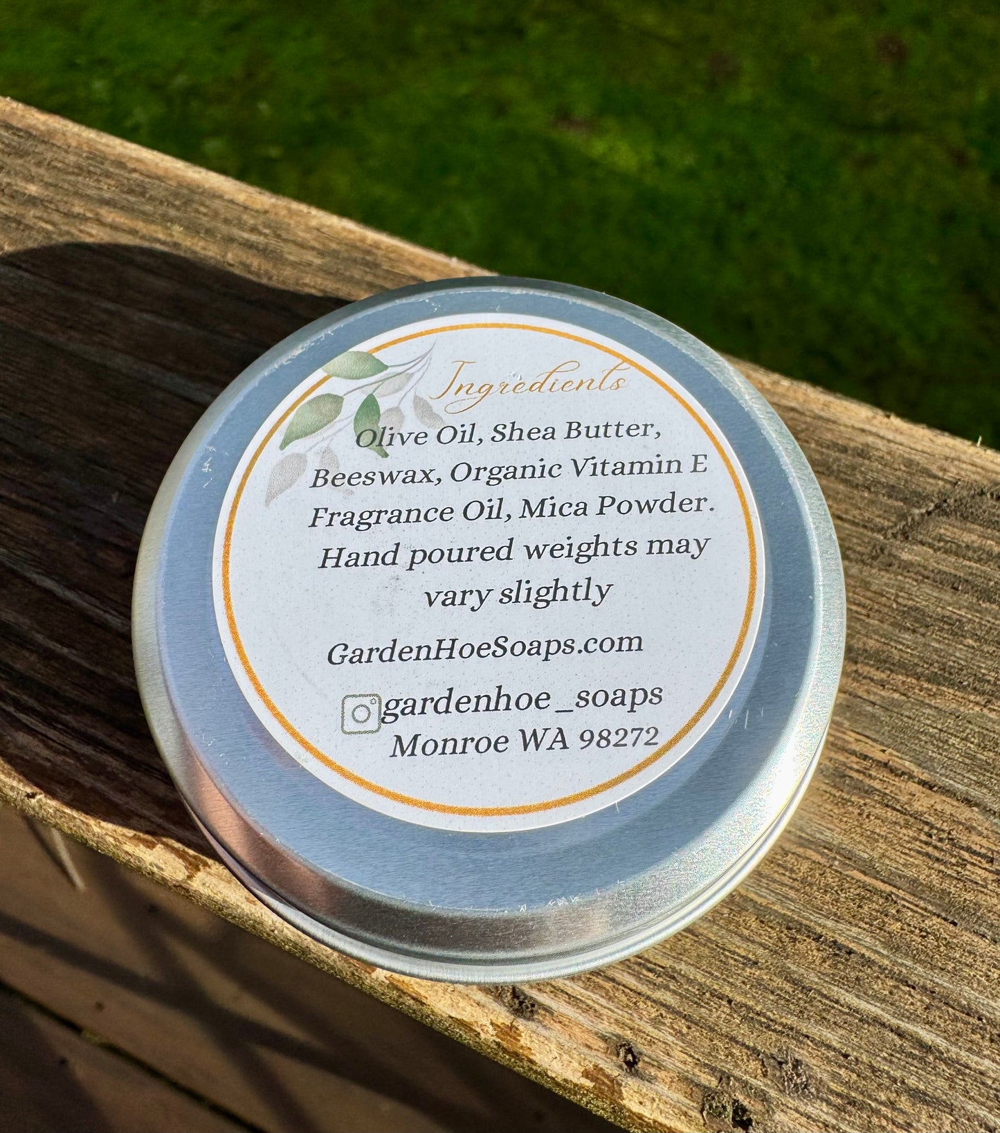Mango Coconut Beeswax Lotion Bar
