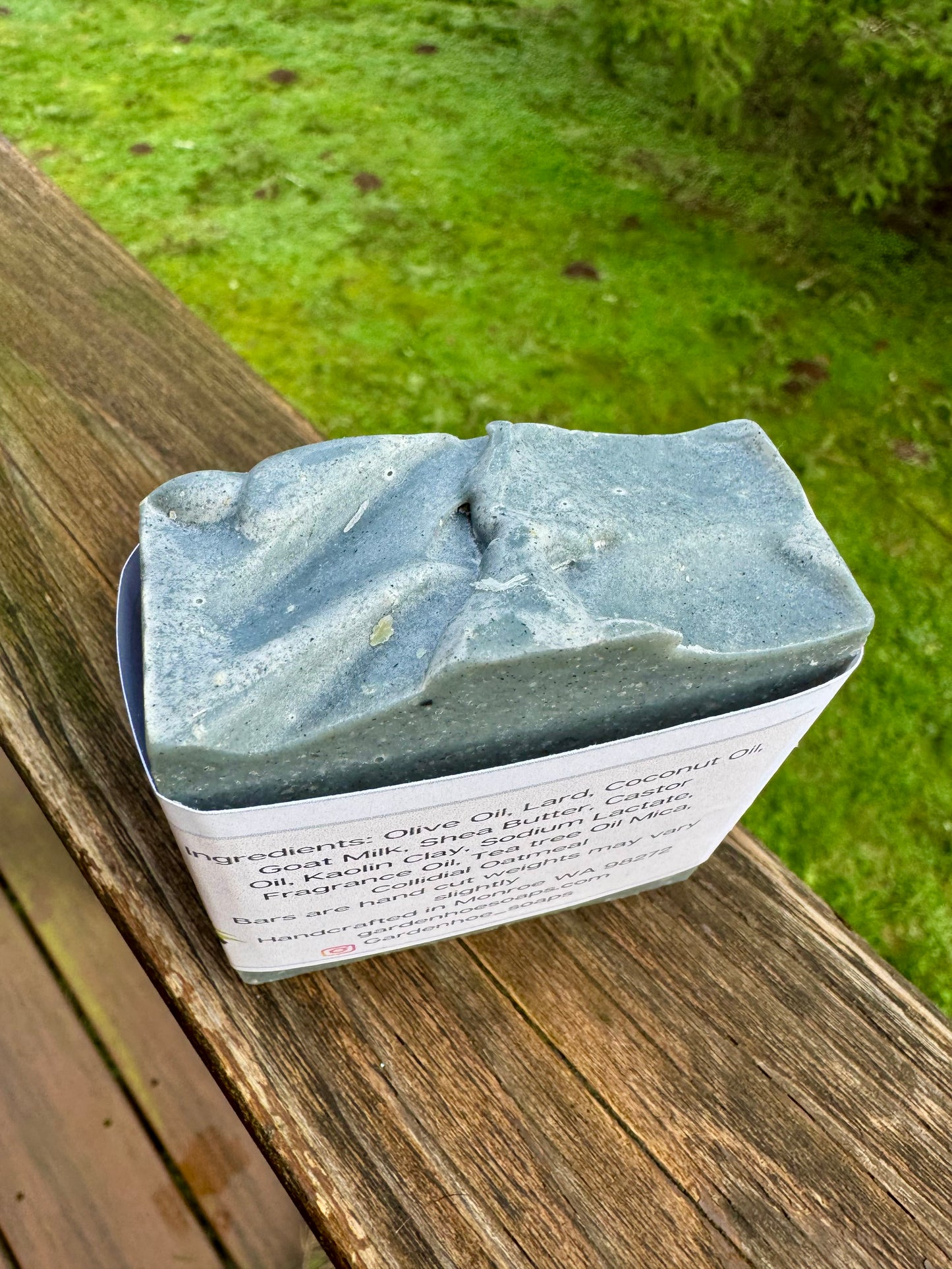 Tea Tree and Charcoal Goat Milk Soap
