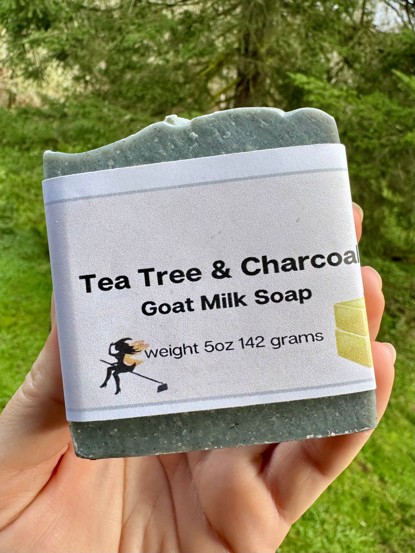 Tea Tree and Charcoal Goat Milk Soap