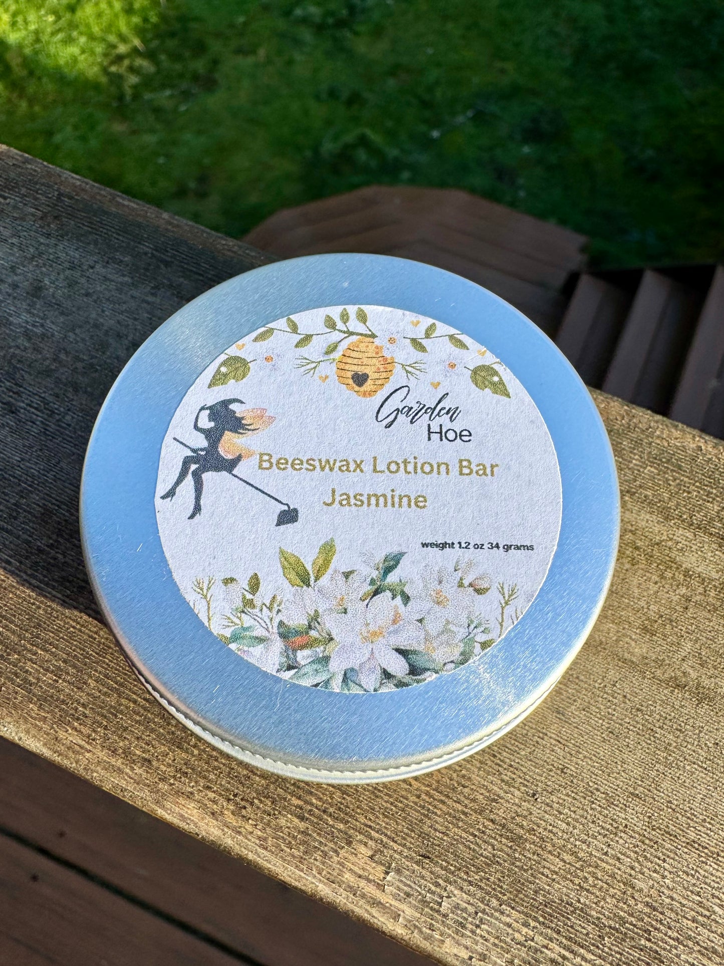 Jasmine Beeswax Lotion Bar