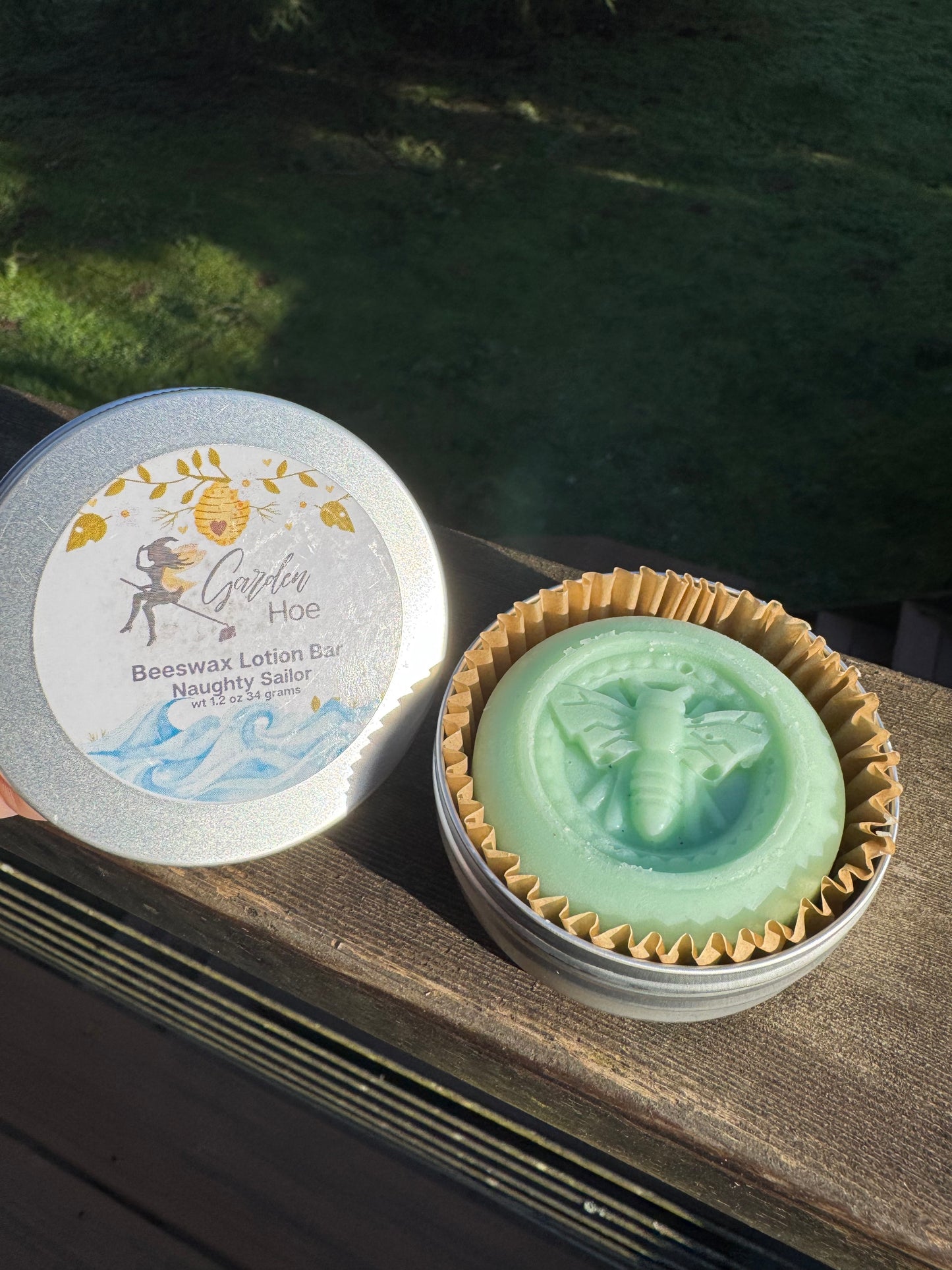 Naughty Sailor Beeswax Lotion Bar