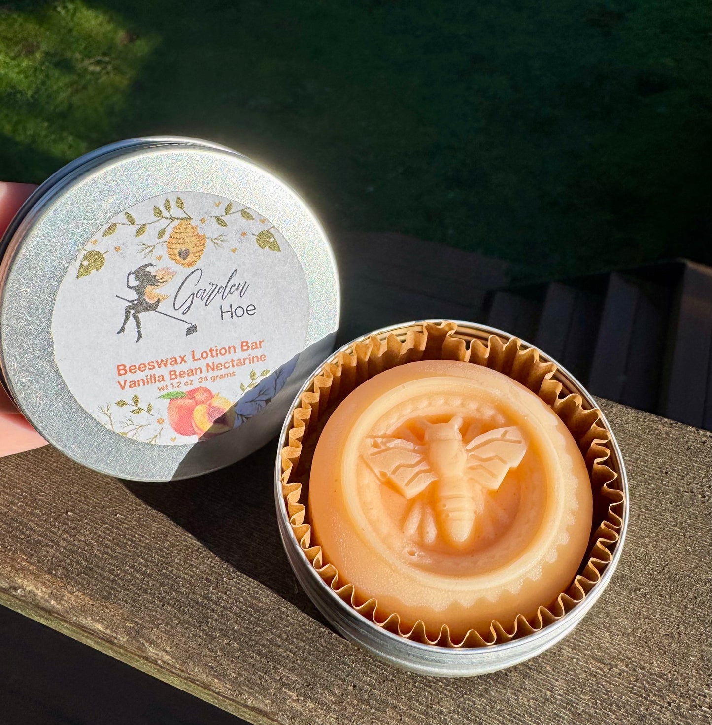 Vanilla Bean Nectarine Goat Milk Lotion Bar