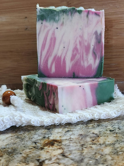 Pink Dragon Fruit Goat Milk Soap