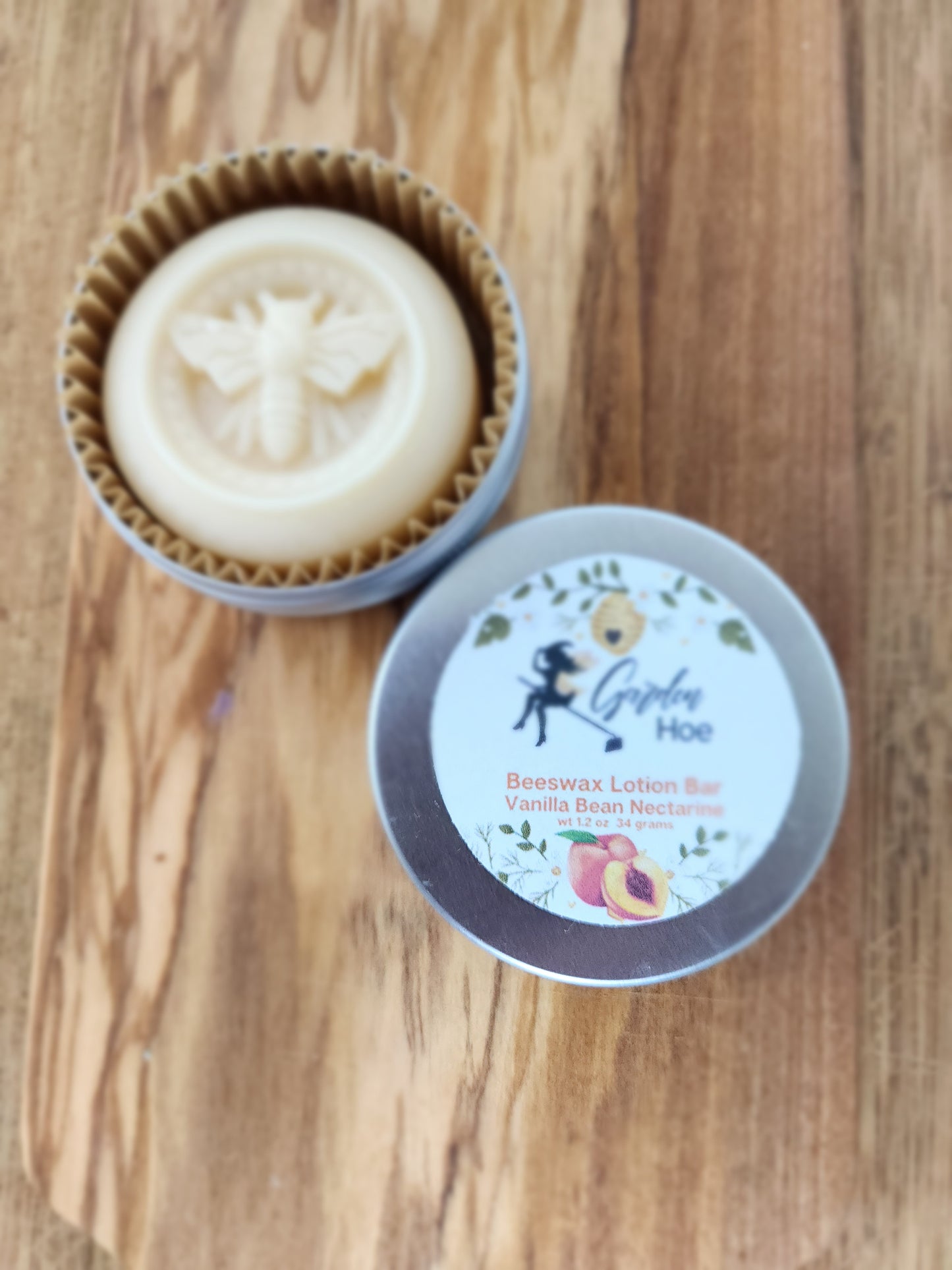 Vanilla Bean Nectarine Goat Milk Lotion Bar