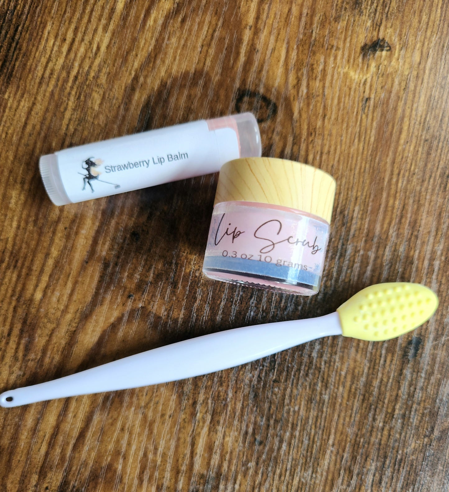 Strawberry Cream Lip scrub Kit
