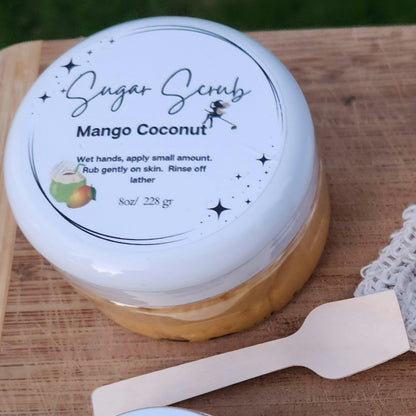 Sugar Scrub - 8 oz / Mango Coconut