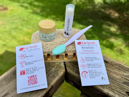 Vanilla  Lip scrub Kit