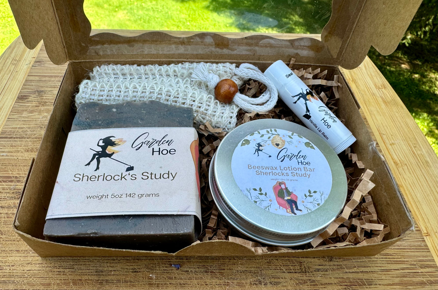 Sherlocks Study Garden Hoe Gift Box (4-piece set)