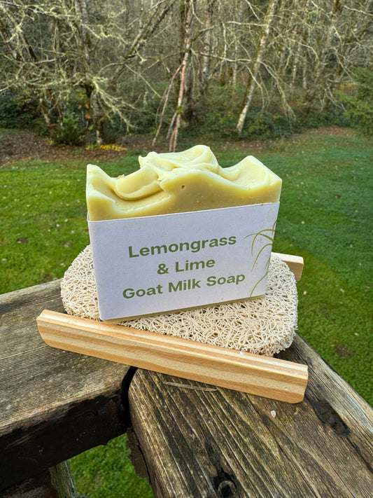 Lemongrass and Lime Goat Milk Soap