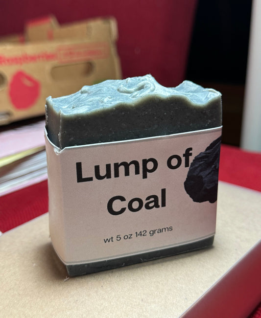 Lump of Coal Goat Milk Soap