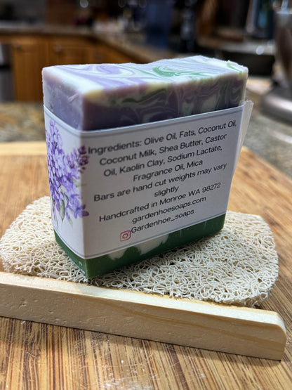 Lilac Goat Milk Soap by Garden Hoe Soaps