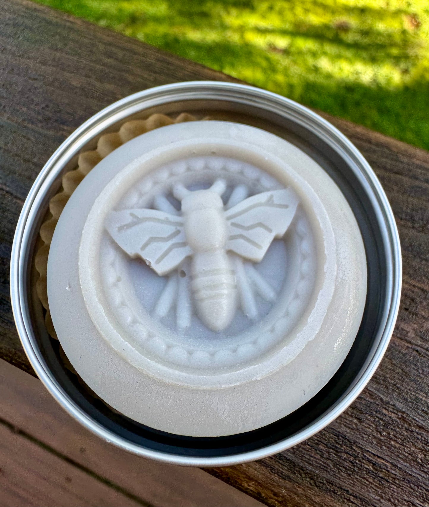 Lilac Beeswax Lotion Bar