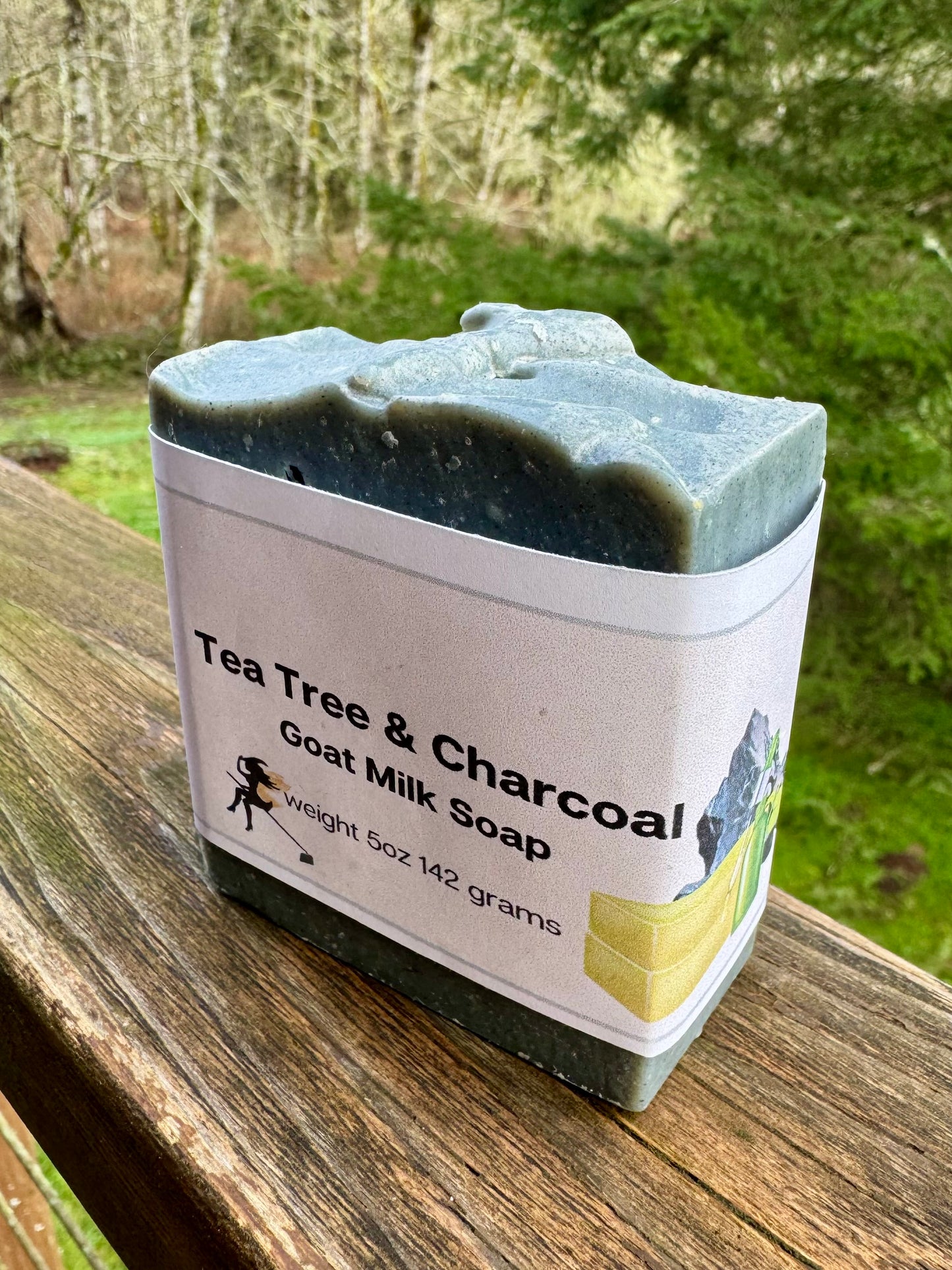 Tea Tree and Charcoal Goat Milk Soap