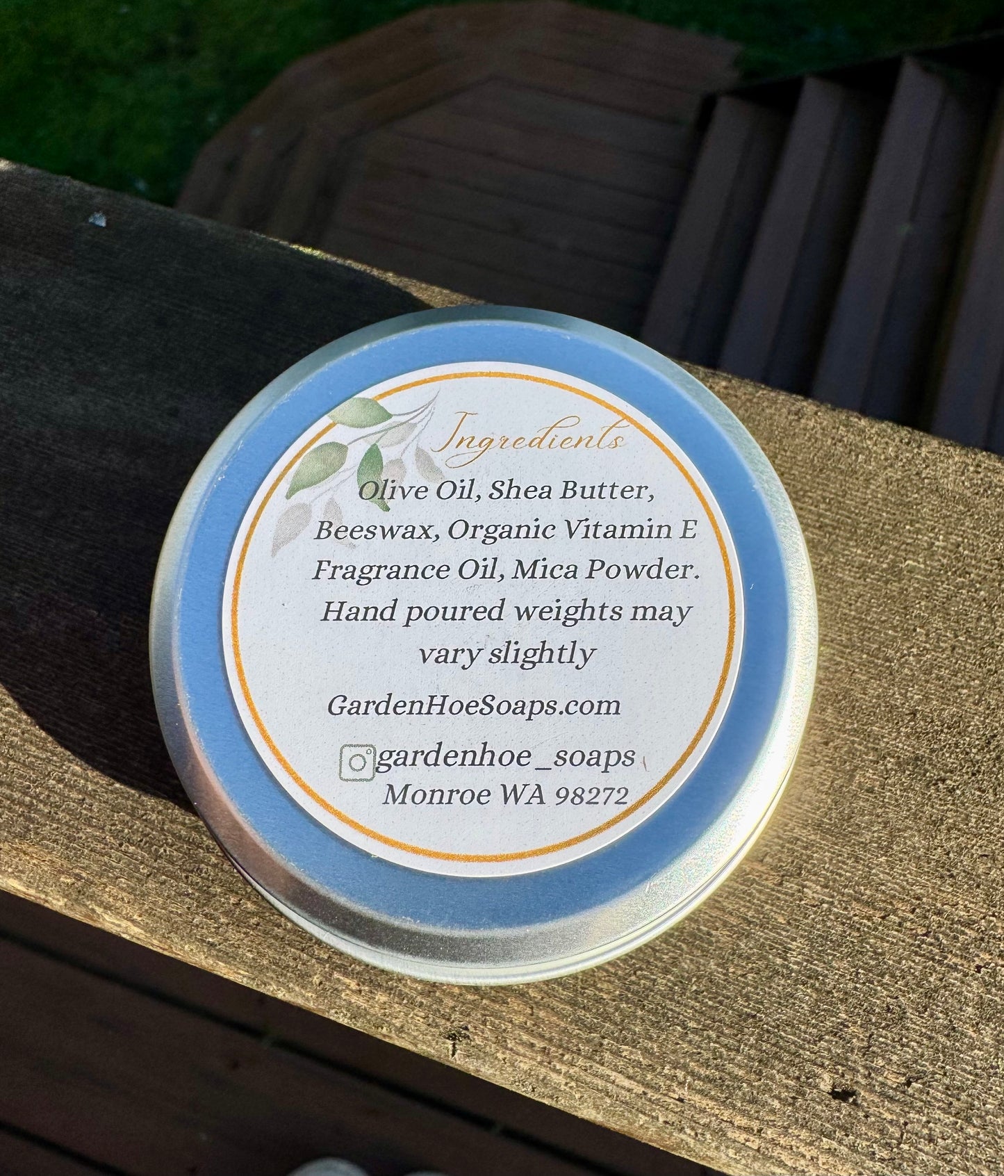 Pink Champagne Beeswax Lotion Bar