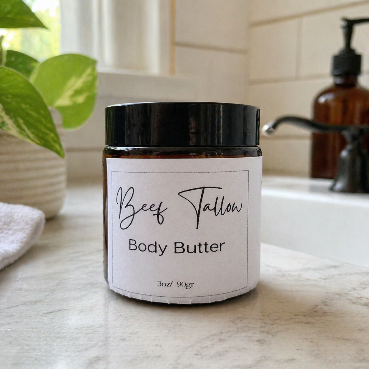 Beef Tallow Body Butter - 7 oz
