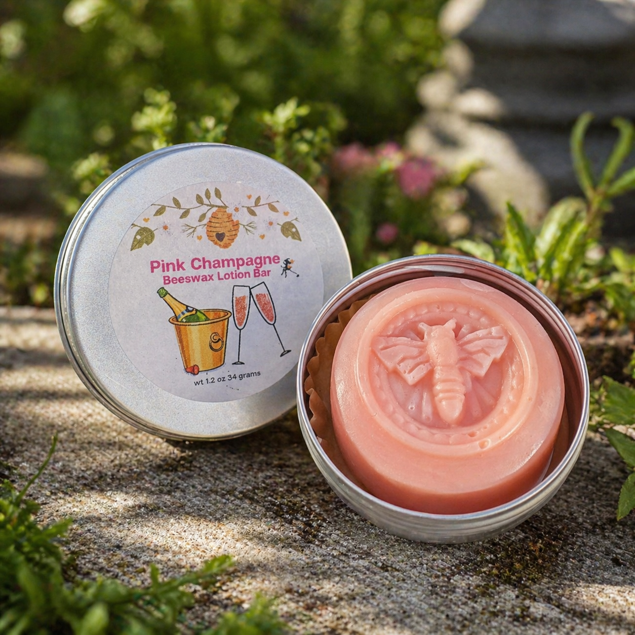 Lotion Bar - Pink Champagne