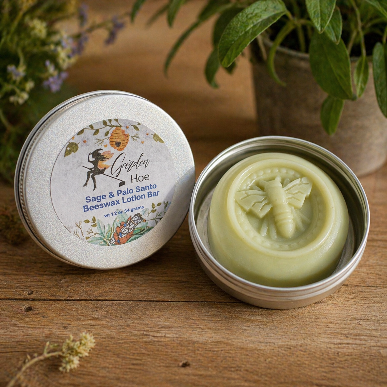 Lotion Bar - Sage & Palo Santo