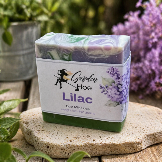 Lilac Goat Milk Soap by Garden Hoe Soaps