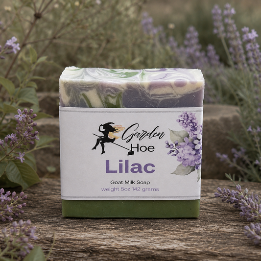 Lilac Goat Milk Soap by Garden Hoe Soaps
